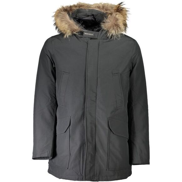 Woolrich Gray Cotton Men's Men's Jacket